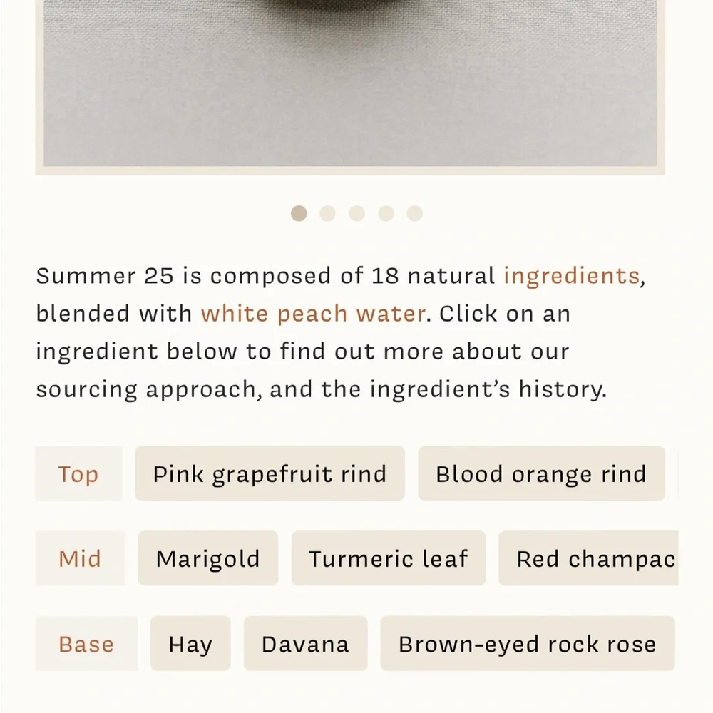 Ffern Summer 25 Perfume - Pink Sky at night - Picture 5 of 7